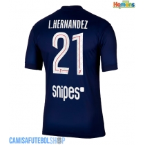 Camisa de time de futebol Paris Saint-Germain Lucas Hernandez #21 Replicas 1º Equipamento 2025-26 Manga Curta